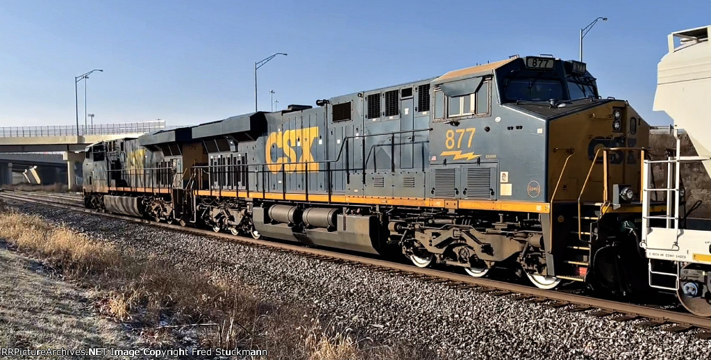 CSX 877 has all new axles.